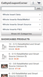 Mobile Screenshot of cathyscouponcorner.net